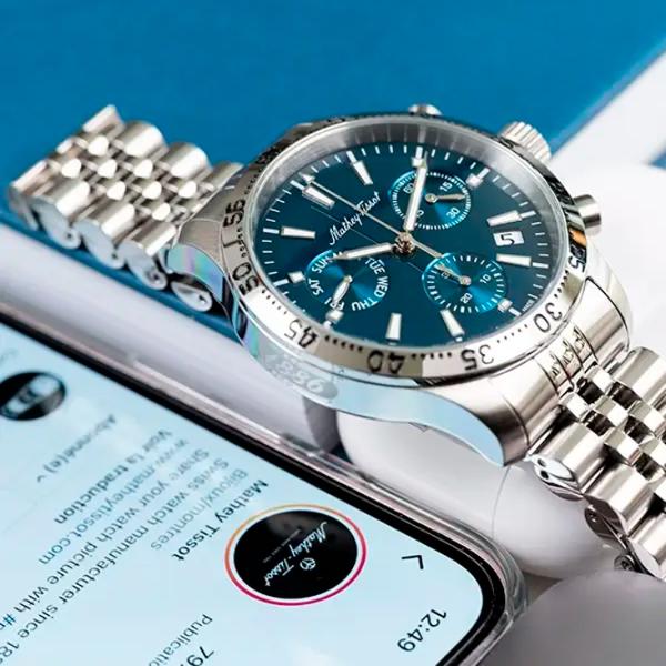 Наручные часы для мужчин Mathey-Tissot H1822CHABU Кварцевый / 42 мм photo 3