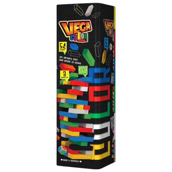 Joc de masă Danko Toys Vega Color 5+/ Jenga photo 1