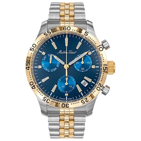 Ceas de mână pentru bărbați Mathey-Tissot H1822CHBBU Cuarț / 42 mm photo 1 Ceas de mână pentru bărbați Mathey-Tissot H1822CHBBU Cuarț / 42 mm photo 1