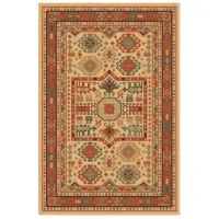 Covor Covoare Ungheni Antique Beige Red / Lână