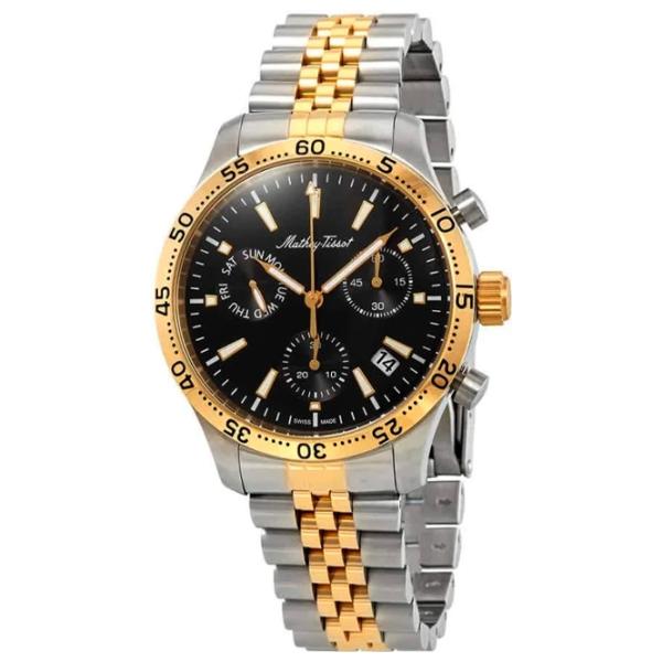 Ceas de mână pentru bărbați Mathey-Tissot H1822CHBN Cuarț / 42 mm photo 2 Ceas de mână pentru bărbați Mathey-Tissot H1822CHBN Cuarț / 42 mm photo 2