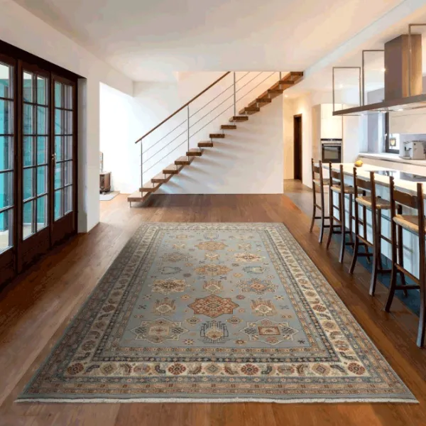 Covor Covoare Ungheni Antique Blue Beige / Lână photo 6