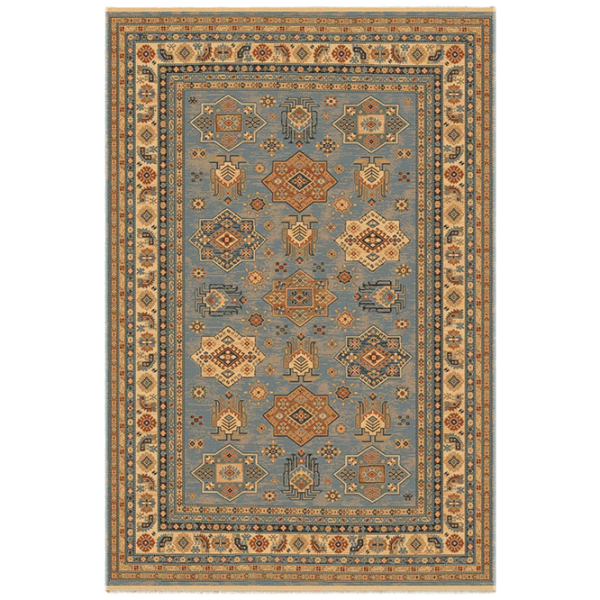 Ковер Covoare Ungheni Antique Blue Beige / Шерсть photo 1