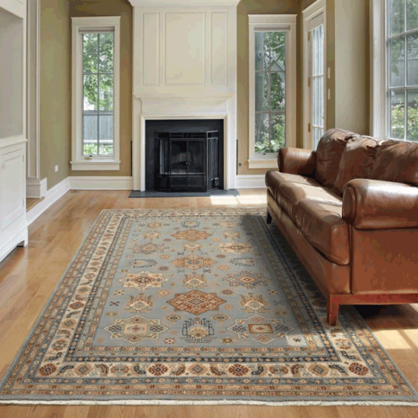 Ковер Covoare Ungheni Antique Blue Beige / Шерсть photo 5