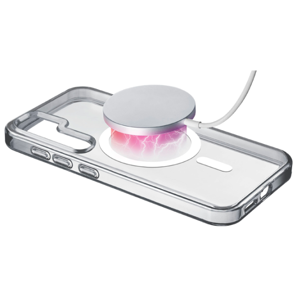 Чехол для смартфона Samsung Galaxy S25 5G Cellularline / MagSafe Back / ТПУ / White Прозрачный photo 1 Чехол для смартфона Samsung Galaxy S25 5G Cellularline / MagSafe Back / ТПУ / White Прозрачный photo 1