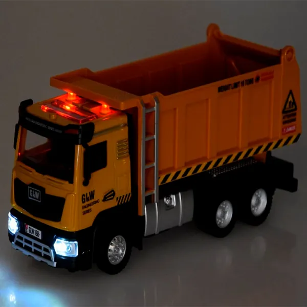 Грузовик Richi Tichi 96735 8600023996735  / / Серый Желтый photo 2 Грузовик Richi Tichi 96735 8600023996735  / / Серый Желтый photo 2