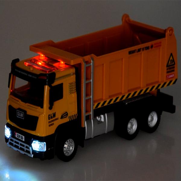 Грузовик Richi Tichi 96735 8600023996735  / / Серый Желтый photo 2 Грузовик Richi Tichi 96735 8600023996735  / / Серый Желтый photo 2