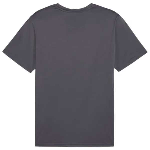 Tricou pentru bărbați Puma M Tad Essentials Left Chest Logo Tee 100% poliester / Dark Gray photo 3