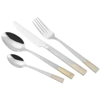 Set tacâmuri Maestro Mr-1520  Oțel inoxidabil / 24