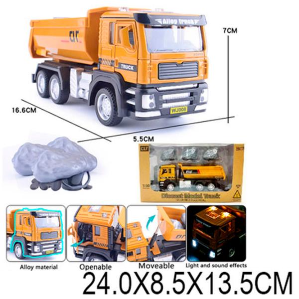 Грузовик Richi Tichi 34694 8600022834694  / / Серый Желтый photo 7 Грузовик Richi Tichi 34694 8600022834694  / / Серый Желтый photo 7