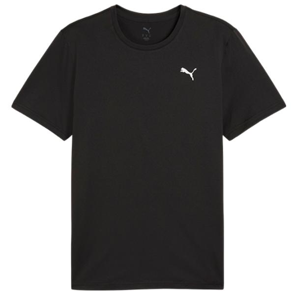 Tricou pentru bărbați Puma M Tad Essentials Left Chest Logo Tee 100% poliester / Black photo 1