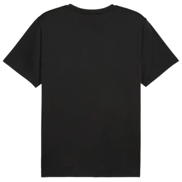 Tricou pentru bărbați Puma M Tad Essentials Left Chest Logo Tee 100% poliester / Black photo 3