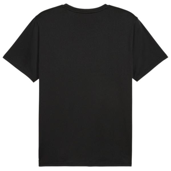 Tricou pentru bărbați Puma M Tad Essentials Left Chest Logo Tee 100% poliester / Black photo 3