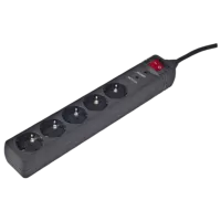 Prelungitor Gembird SPG5-C-15 4.5 m Black