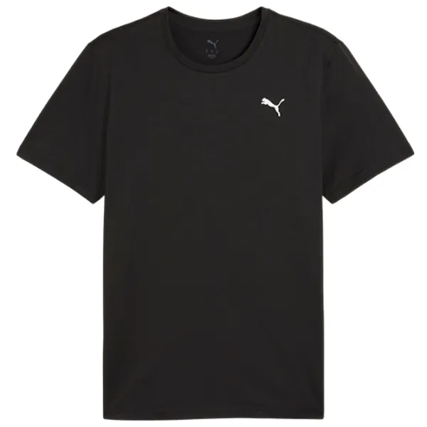 Tricou pentru bărbați Puma M Tad Essentials Left Chest Logo Tee 100% poliester / Black photo 1