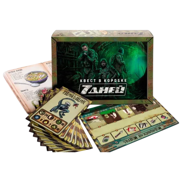 Настольная игра Ingame Quest 7 Days 11+/ Логическая игра photo 2