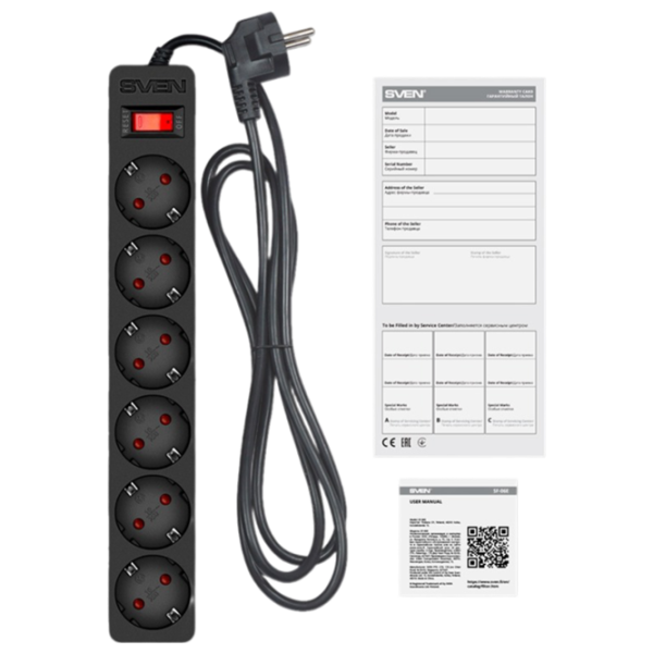 Prelungitor Sven SF-06E 5 m Black photo 4