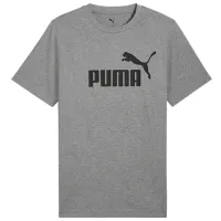 Tricou pentru bărbați Puma Ess No. 1 Logo Tee 100% bumbac / Gray