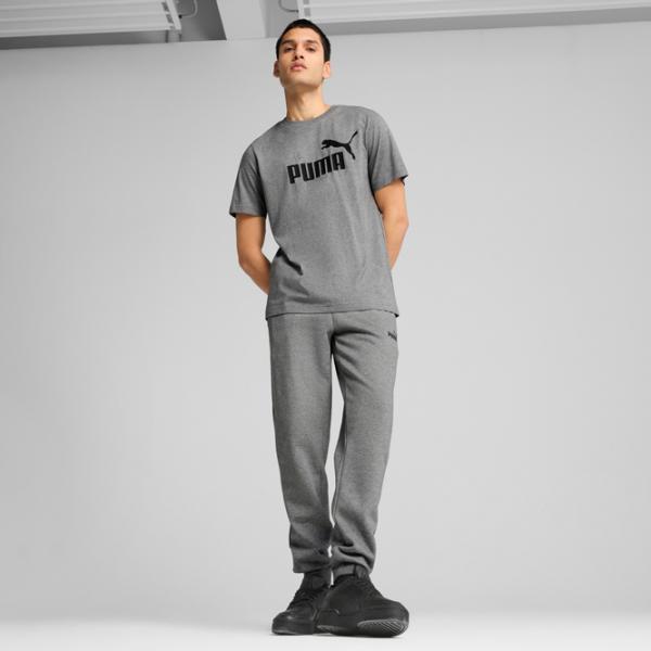 Tricou pentru bărbați Puma Ess No. 1 Logo Tee 100% bumbac / Gray photo 5 Tricou pentru bărbați Puma Ess No. 1 Logo Tee 100% bumbac / Gray photo 5