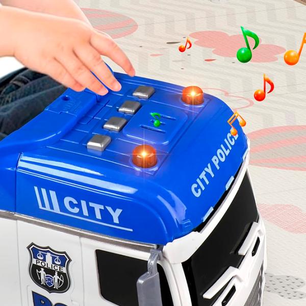 Грузовик Richi Tichi 412198 8600023412198  / / Серый Белый photo 6 Грузовик Richi Tichi 412198 8600023412198  / / Серый Белый photo 6