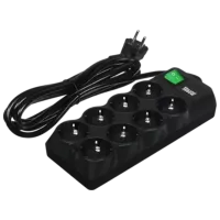 Удлинитель Sven SF-08E-16 1.8 м Черный