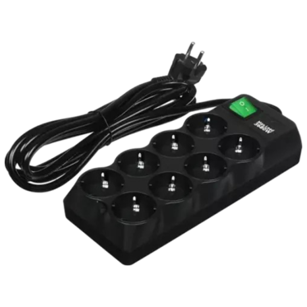 Prelungitor Sven SF-08E-16 3 m Black photo 1