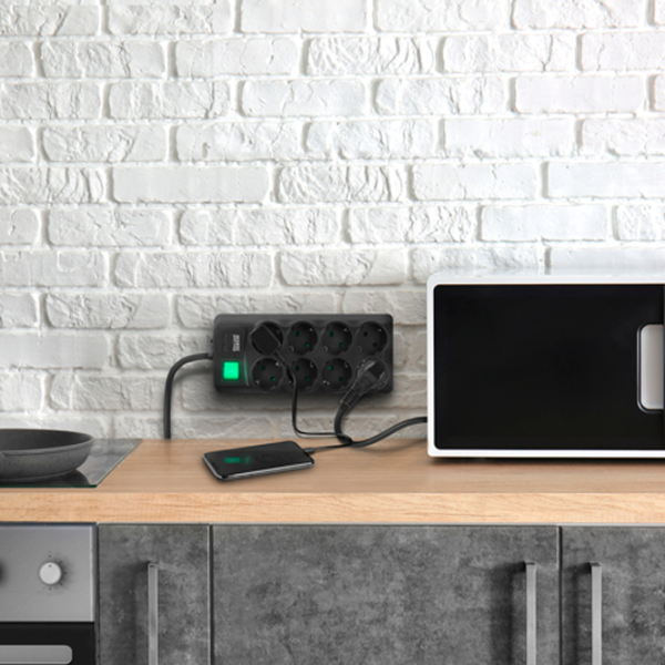 Prelungitor Sven SF-08E-16 3 m Black photo 5