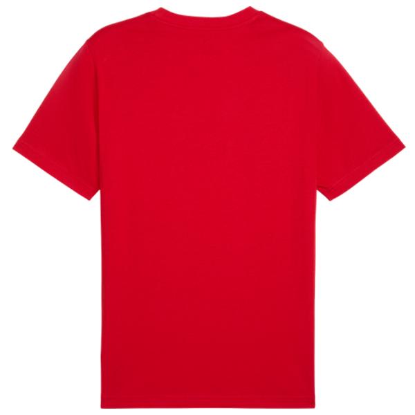 Tricou pentru bărbați Puma Ess No. 1 Logo Tee 100% bumbac / Red photo 3
