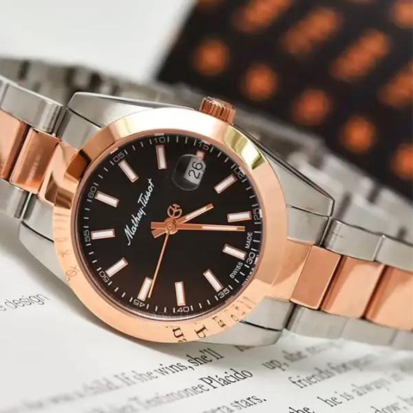 Ceas de mână pentru femei Mathey-Tissot D450RN Cuarț / 30 mm photo 3