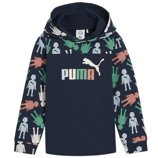 Hanorac pentru băieți Puma PU62738914  S / Navy Blue photo 1 Hanorac pentru băieți Puma PU62738914  S / Navy Blue photo 1