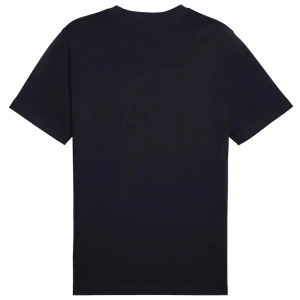 Tricou pentru bărbați Puma Ess No. 1 Logo Tee 100% bumbac / Navy photo 2
