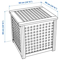 Журнальный столик Ikea Hol 5290170 Коричневый photo 5