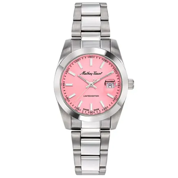 Ceas de mână pentru femei Mathey-Tissot D451PK Cuarț / 30 mm photo 1 Ceas de mână pentru femei Mathey-Tissot D451PK Cuarț / 30 mm photo 1