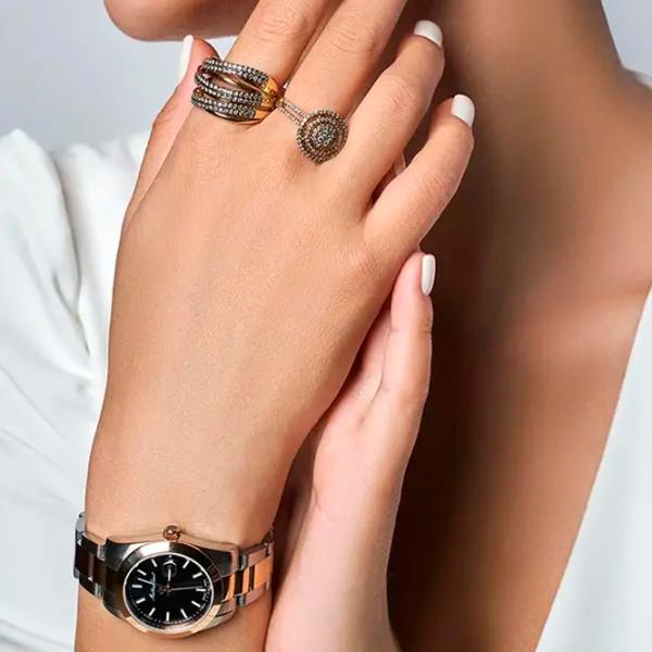 Ceas de mână pentru femei Mathey-Tissot D450BN Cuarț / 30 mm photo 3 Ceas de mână pentru femei Mathey-Tissot D450BN Cuarț / 30 mm photo 3