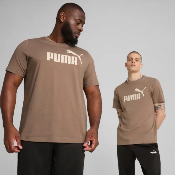 Футболка для мужчин Puma Ess No. 1 Logo Tee (S) 100% хлопок / Светло-коричневый photo 2 Футболка для мужчин Puma Ess No. 1 Logo Tee (S) 100% хлопок / Светло-коричневый photo 2