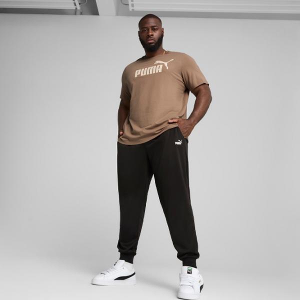 Tricou pentru bărbați Puma Ess No. 1 Logo Tee (S) 100% bumbac / Light Brown photo 6 Tricou pentru bărbați Puma Ess No. 1 Logo Tee (S) 100% bumbac / Light Brown photo 6