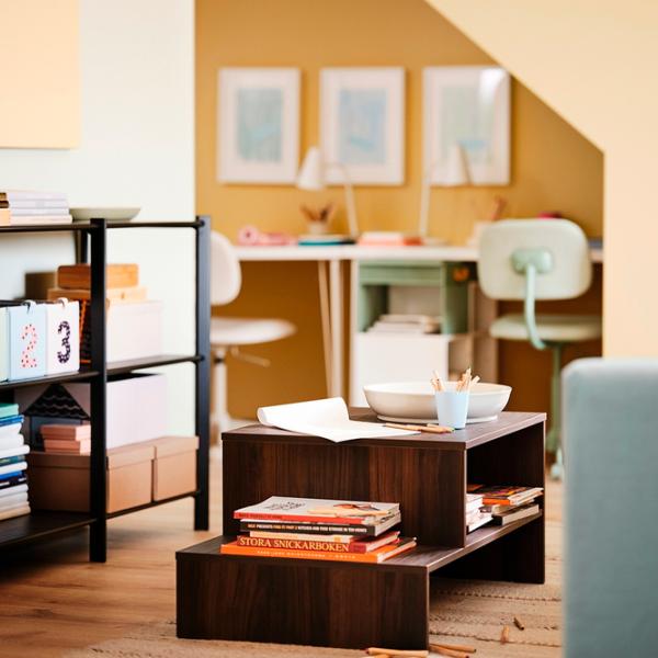 Măsuță de cafea Ikea Holmerud 5691215 Brown photo 3