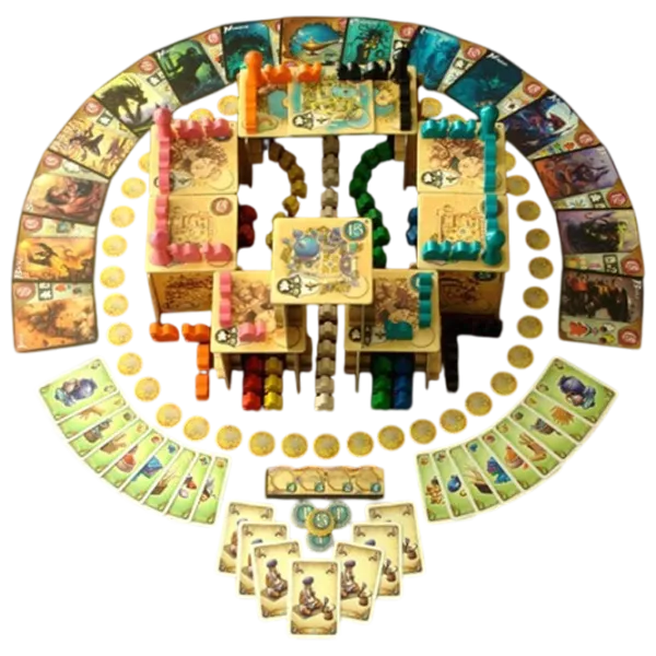 Joc de masă Lord of Boards Five Tribes 13+/ Strategie photo 2