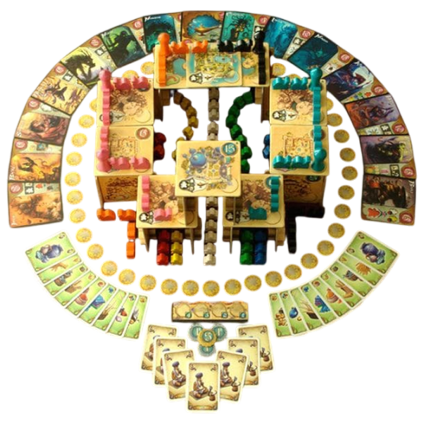 Joc de masă Lord of Boards Five Tribes 13+/ Strategie photo 2