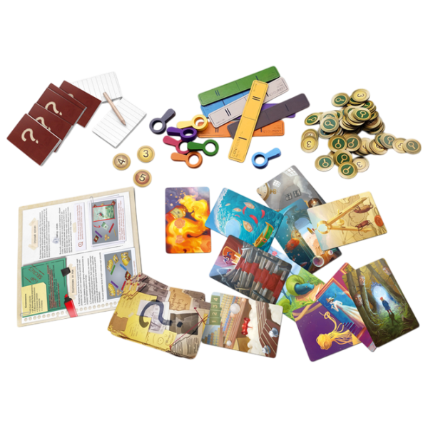 Joc de masă Igames Detective Club 8+/ Joc de logică photo 3