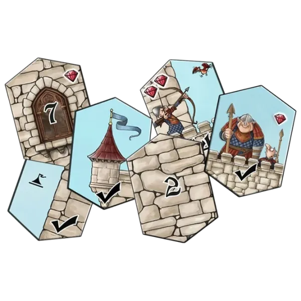 Joc de masă Kilogames Castle Builder 8+/ Strategie photo 6