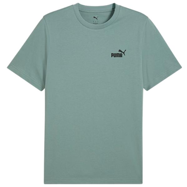 Tricou pentru bărbați Puma Ess Small No. 1 Logo Tee (S) 100% bumbac / Green Moon photo 1