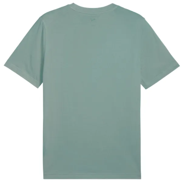 Tricou pentru bărbați Puma Ess Small No. 1 Logo Tee (S) 100% bumbac / Green Moon photo 3