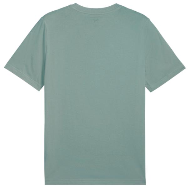 Tricou pentru bărbați Puma Ess Small No. 1 Logo Tee (S) 100% bumbac / Green Moon photo 3