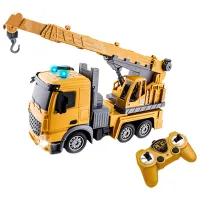 Camion Richi Tichi 36328 8600021336328 7 km/h / 2.4 GHz / Gray Yellow photo 5