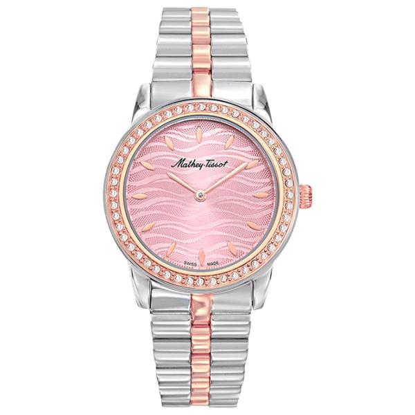 Ceas de mână pentru femei Mathey-Tissot D10860BQPK Cuarț / 34 mm photo 1