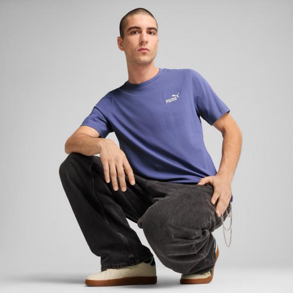 Tricou pentru bărbați Puma Ess Small No. 1 Logo Tee (S) 100% bumbac / Purple photo 5