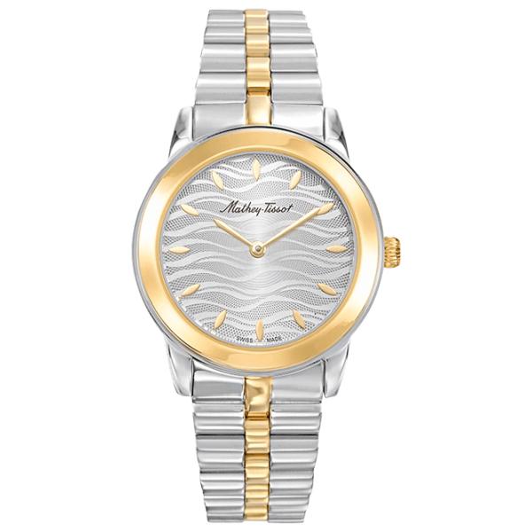 Ceas de mână pentru femei Mathey-Tissot D10860BYS Cuarț / 34 mm photo 1