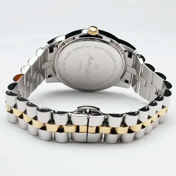 Ceas de mână pentru femei Mathey-Tissot D10860BYS Cuarț / 34 mm photo 3