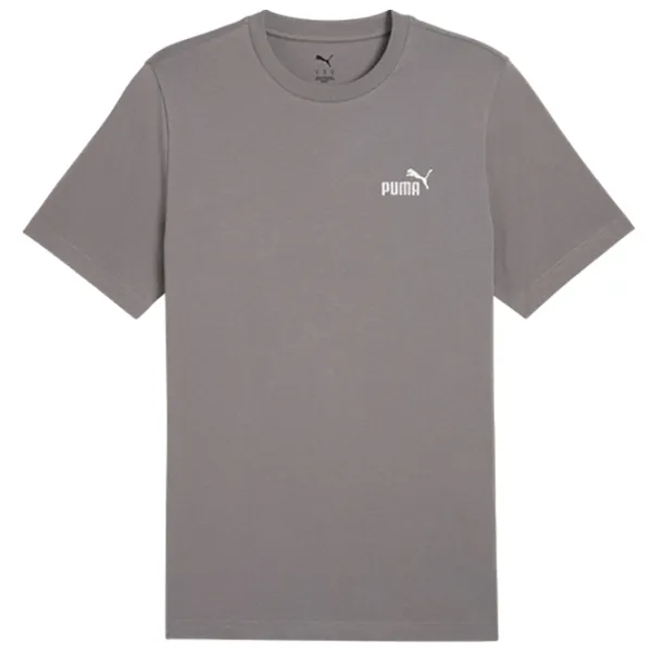 Tricou pentru bărbați Puma Ess Small No. 1 Logo Tee (S) 100% bumbac / Gray photo 1